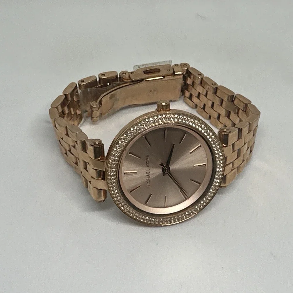 Michael Kors Darci MK3431 Women's Rose Gold Stainless Steel Analog Watch HME648